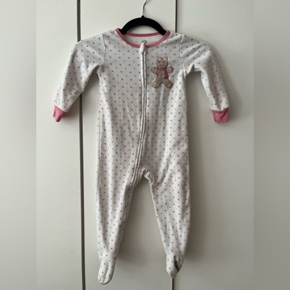Cute gingerbread fleece pjs! - Picture 1 of 1